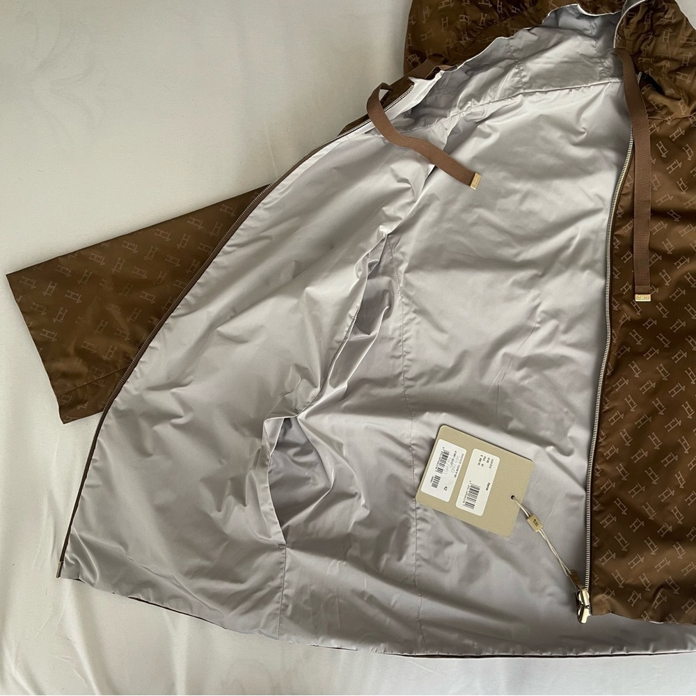 Herno Monogram Motif Reversible Hooded Jacket - Picture 11 of 13